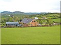 Houses on the slopes of Ballymacdermot Mountain