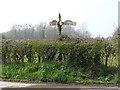 Signpost at Luntley