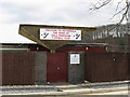 Gala Fairydean Football Club players lounge entrance