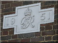 Plaque above the GPO sorting office