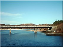 NM6792 : Bridge Over The River Morar by Lynn M Reid