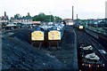 Withdrawn class 40 Locomotives at Crewe Works