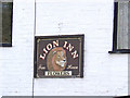 Inn Sign of the former Lion Inn