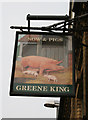 Sow & Pigs, Pub Sign