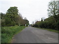 Looking eastwards down Scott Road