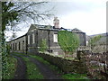 Burnt out building, Primrose, Clitheroe