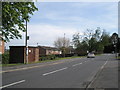 View along Bourne Road towards the Chichester Road