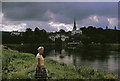 River Wye looking towards Ross on Wye, Herefordshire taken 1964