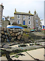 Houses overlooking the harbour, Mousehole