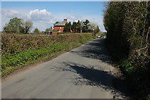 SO8222 : Road approaching Sandhurst by Philip Halling