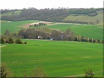 SU3661 : Wright's Farm, near Combe, West Berkshire by Brian Robert Marshall