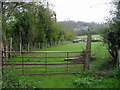 Fields in Lydden from Church Lane