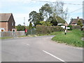 Postbox at the centre of Dumpford