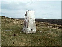 SK0596 : Cock Hill trig point by John Fielding