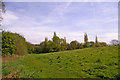 Footpath across field, Worlds End, Enfield