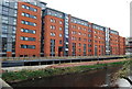 New student accommodation on the banks of the River Don, Sheffield