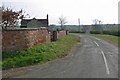 Road and house near Wymondham