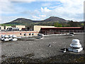 NT5333 : The roof at the Borders General Hospital by Walter Baxter