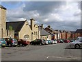 The rear of Wombwell Library