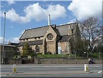 SE1417 : Disused church, Leeds Road A62, Fartown, Huddersfield by Humphrey Bolton