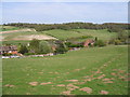 View across the valley from the Stour Valley Walk