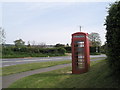 Phonebox on the corner of the Parsonage Estate