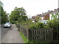 Older and newer houses in the centre of Nyewood