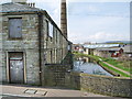 Slater Terrace and the Leeds and Liverpool Canal