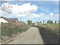 Entering Llandwrog from the direction of the main lodge of Glynllifon