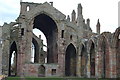 NT5434 : Melrose Abbey by hayley green
