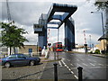 Isle of Dogs: West India Docks drawbridge