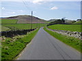 Road through Borders farmland