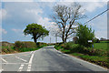 Road junctions on the ridge