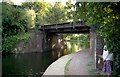 Mytchett Lake Railway Bridge, Basingstoke Canal