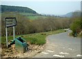 Looking down Troutsdale