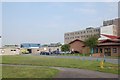 Royal Shrewsbury Hospital from Car Park