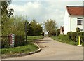 The start of a byway known as School Lane