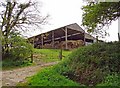 Hay barn at Upper Bletherston