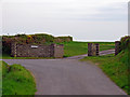 Entrance to Great Hares Head Farm, Wiston