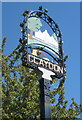 Claydon village sign