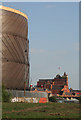 Gasholder and brewery