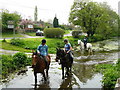 Penton Mewsey - Horses In The Ford