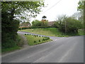 Junction of the main road into South Harting with Tipper Lane