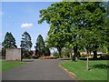 Approaching the gardens of Levengrove Park