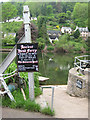 Slipway at Symonds Yat East,  ferry point