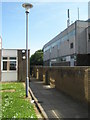 Path between court buildings at Havant