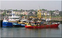 J5082 : Mussel dredgers in Bangor harbour by Rossographer