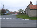 Road junction at Great Edstone