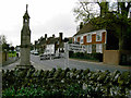 War memorial and sign post, Burwash