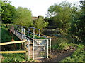 Footbridge on River Stour